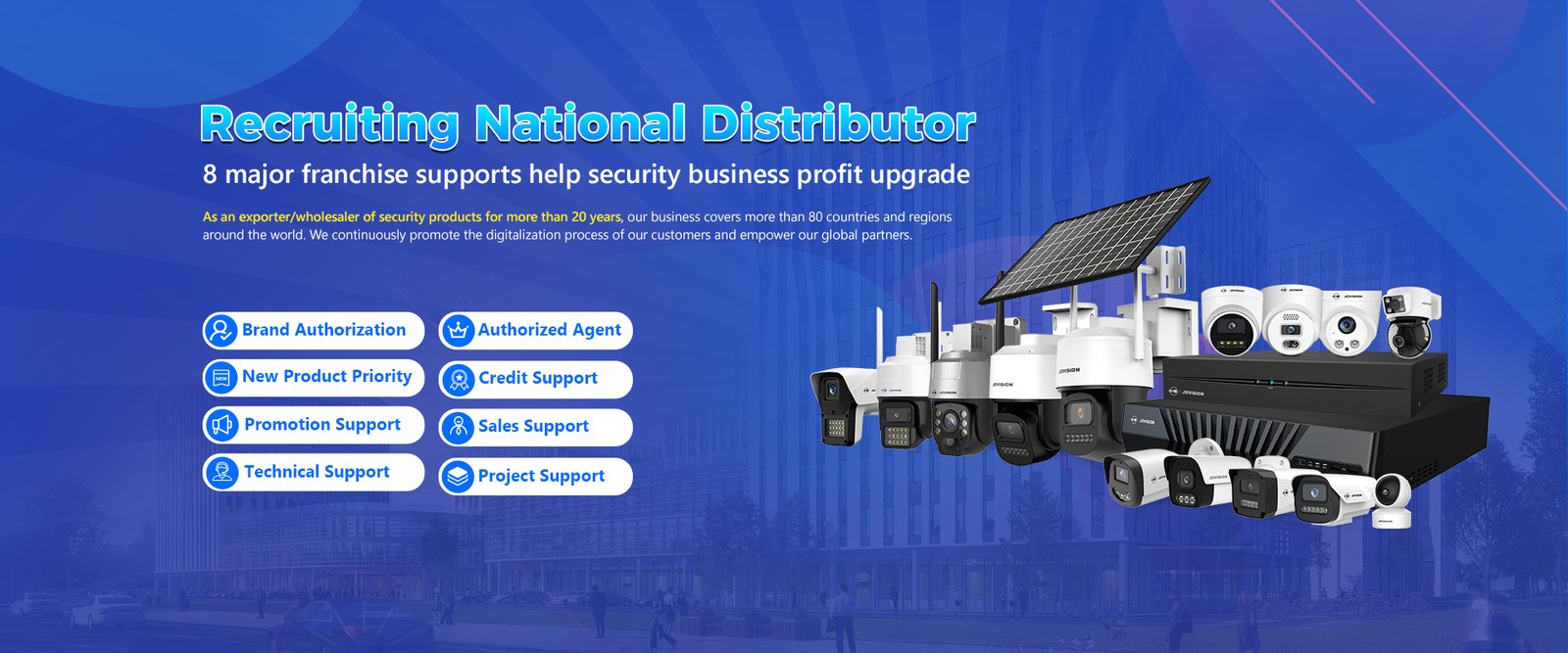 Jovision Bangladesh Official Distributor of IP Cameras & Surveillance Systems