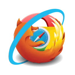 Mozilla Firefox Browser icon for secure web browsing and internet access on desktop and mobile devices